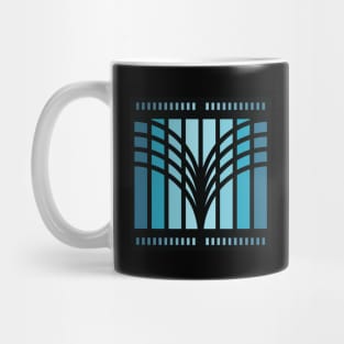 “Dimensional Wings” - V.3 Blue - (Geometric Art) (Dimensions) - Doc Labs Mug